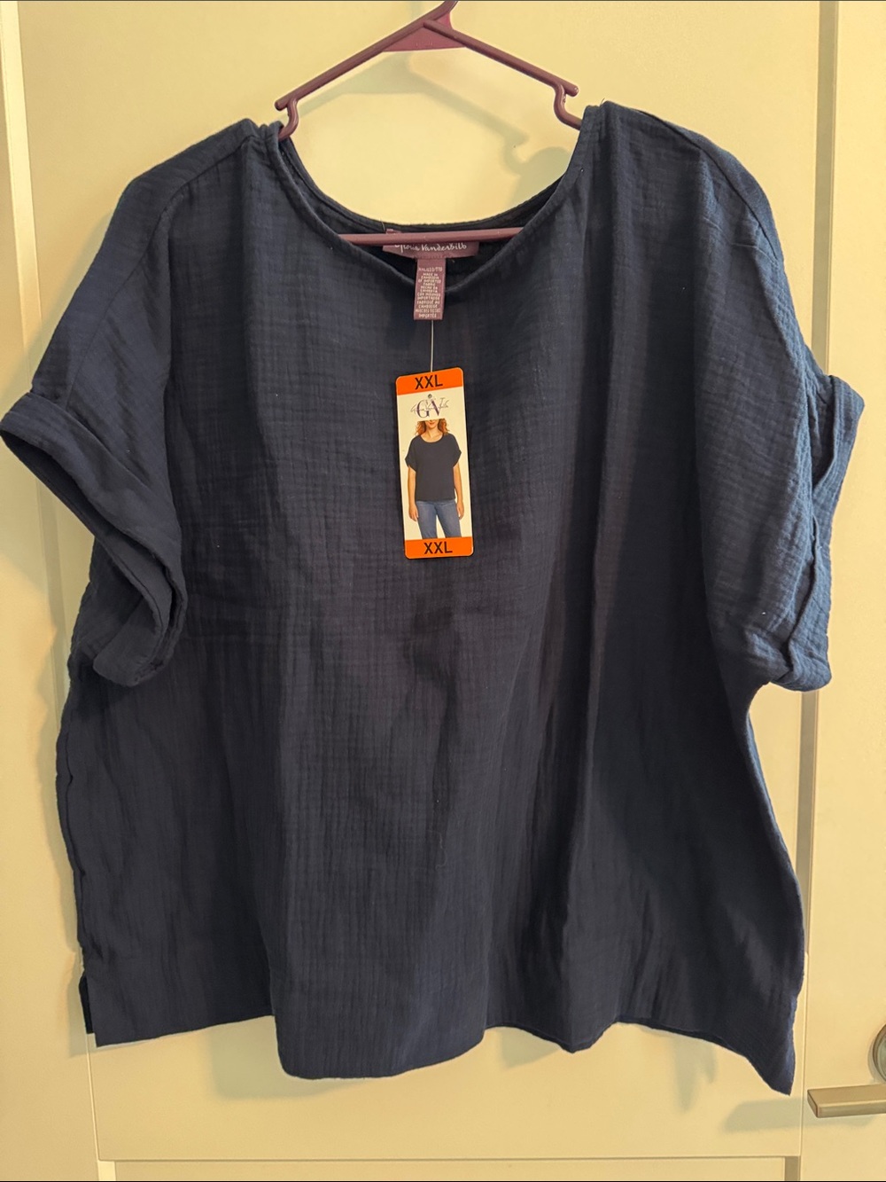 Gloria Vanderbilt women’s gauze shirt